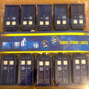 BNIB Doctor Who Tardis String Lights